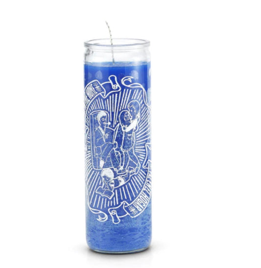 PEACE IN THE HOME 7 DAY 1 COLOR PRAYER CANDLE