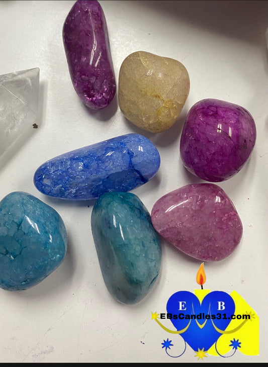 Tumbled Rainbow Quartz
