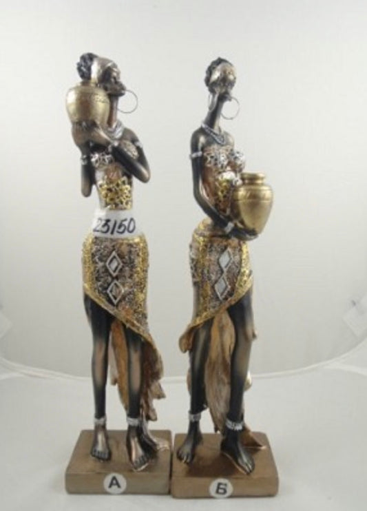 AFRICAN WOMEN STATUES STYLE 1