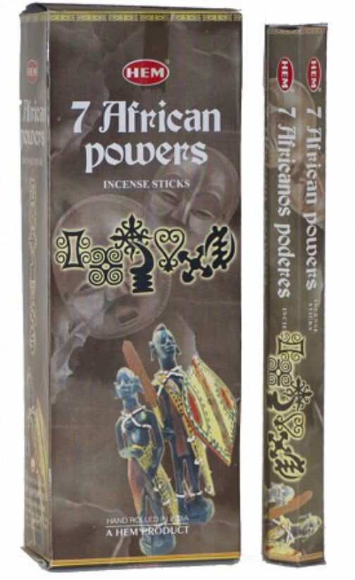 7 African powers Incense sticks
