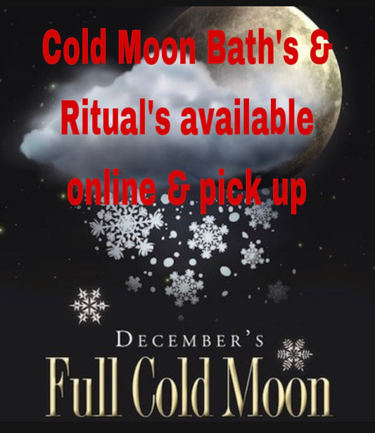 Cold Moon Ritual & Bath set
