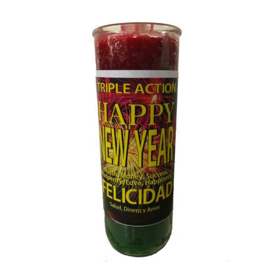 New Years 7 day Candle