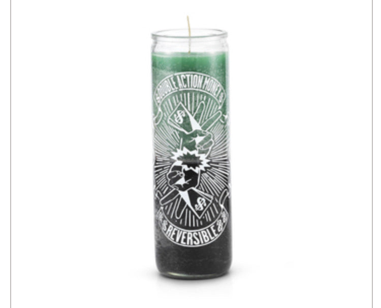 Double Action Money Candle